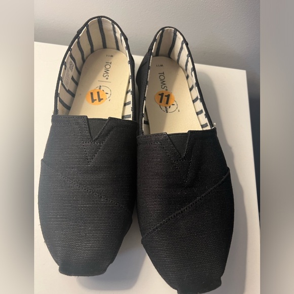 TOMS Women’s Alpargata black size 11 - Picture 6 of 7